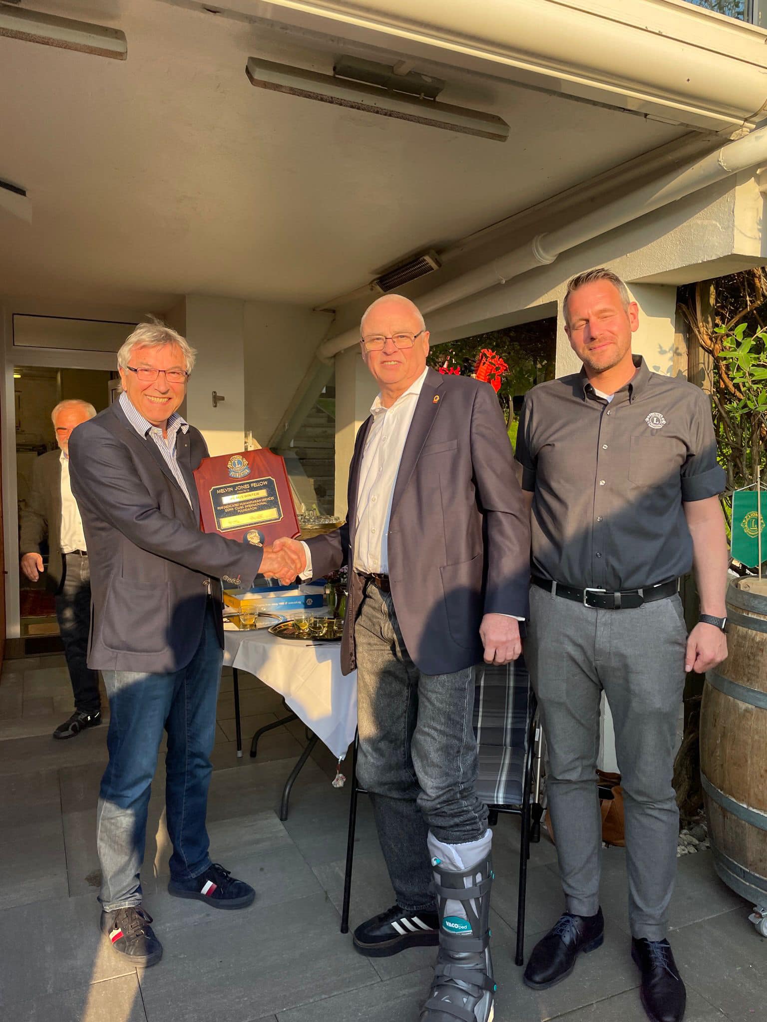 Überreichung des MJF-Awards