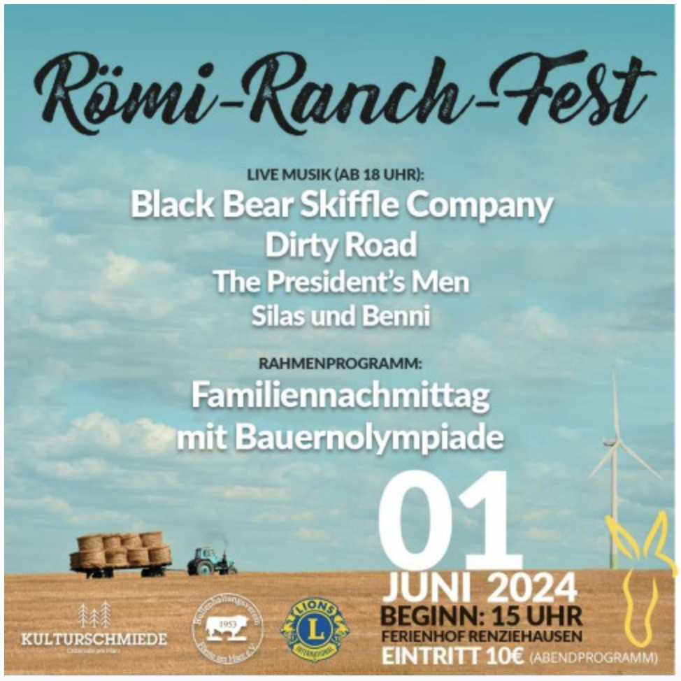 Plakat Römi-Ranch-Fest 2024