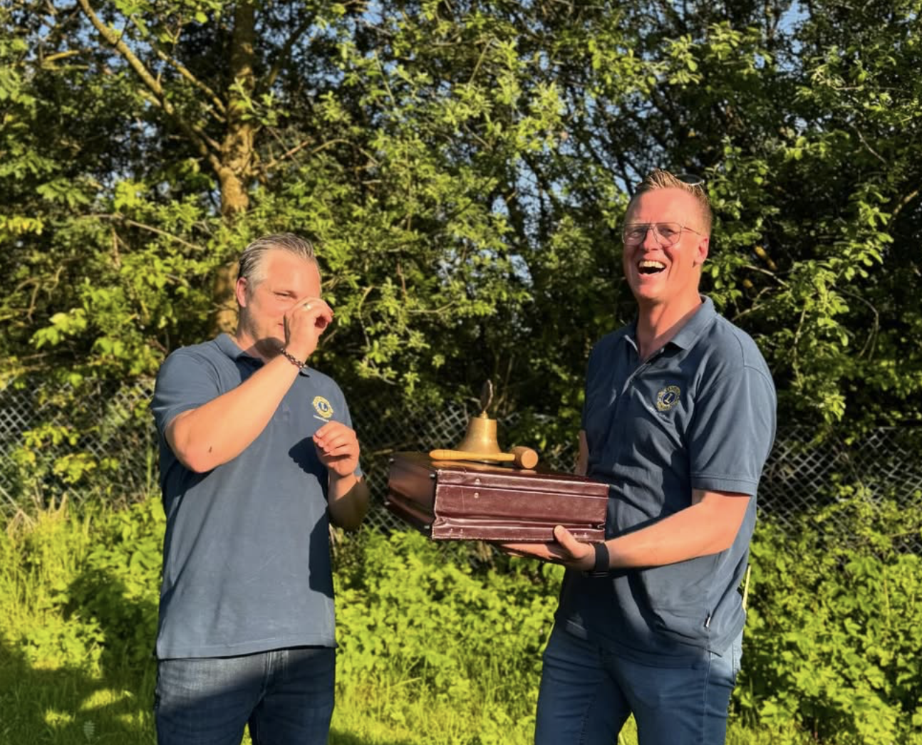 Übergabe von Simon Burger an Christoph Bosse