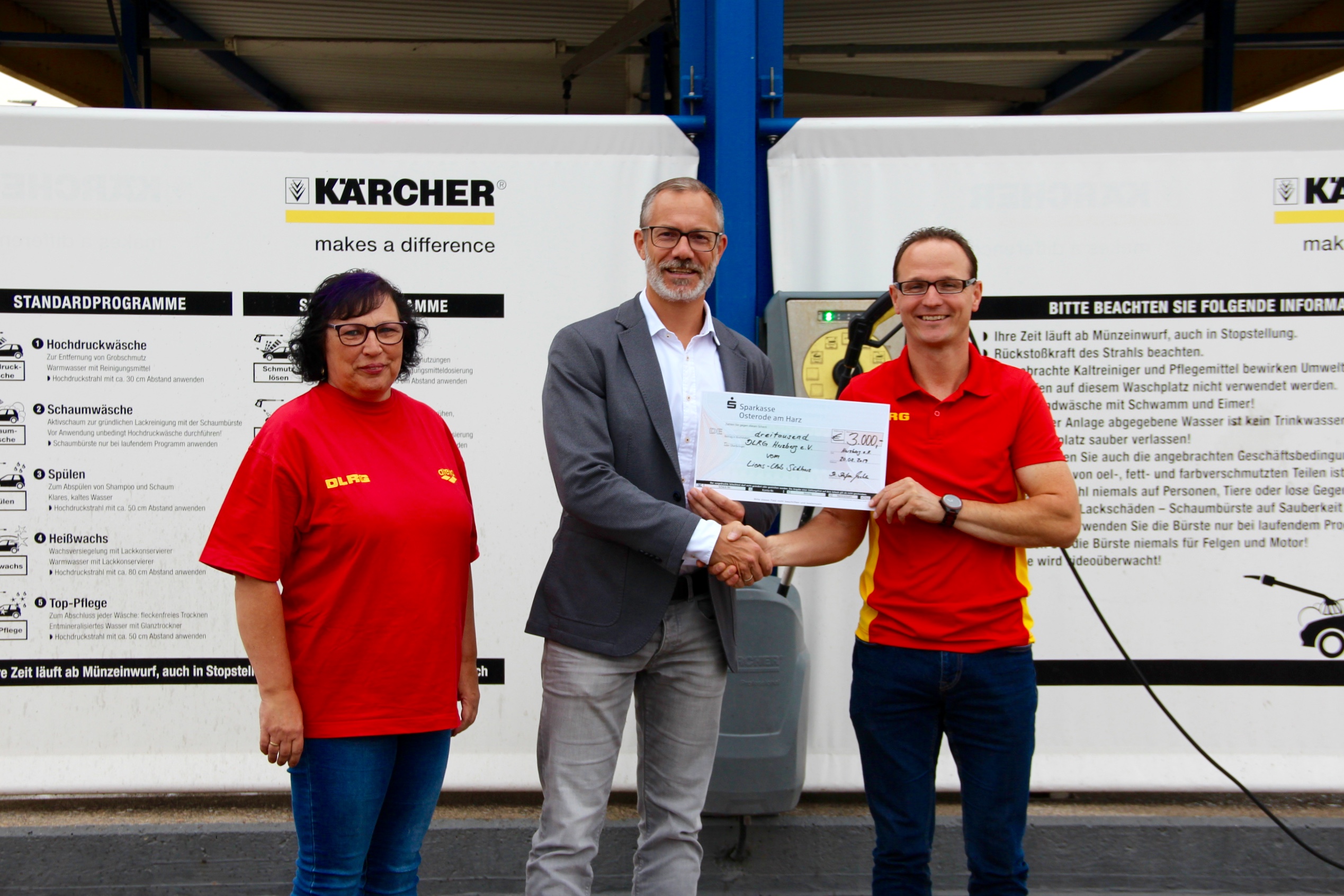 Spendenübergabe DLRG Herzberg 2019