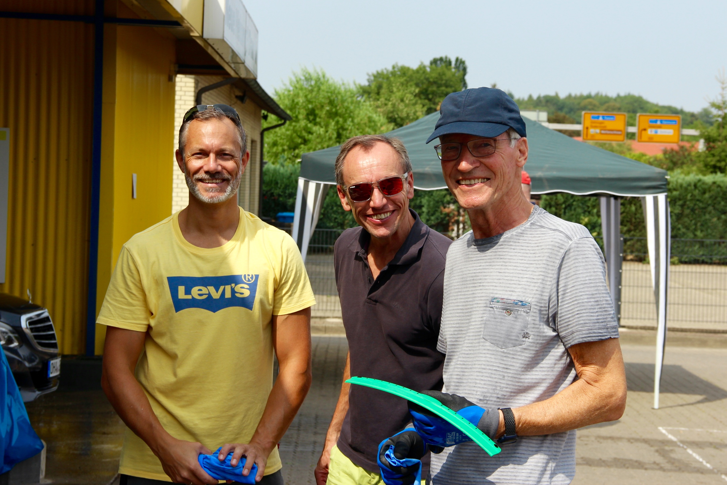 Beim Car-Wash 2019