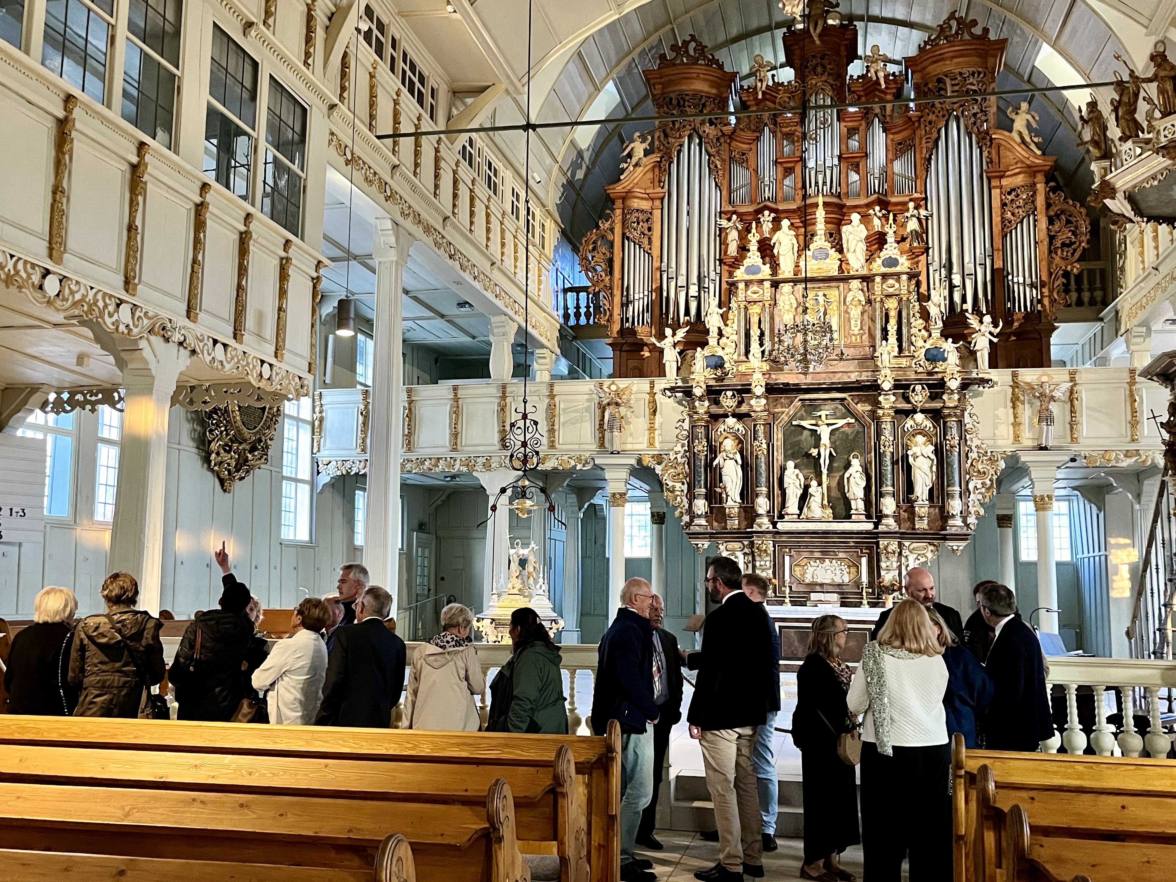 Blick in die Marktkirche CLausthal-Zellerfeld