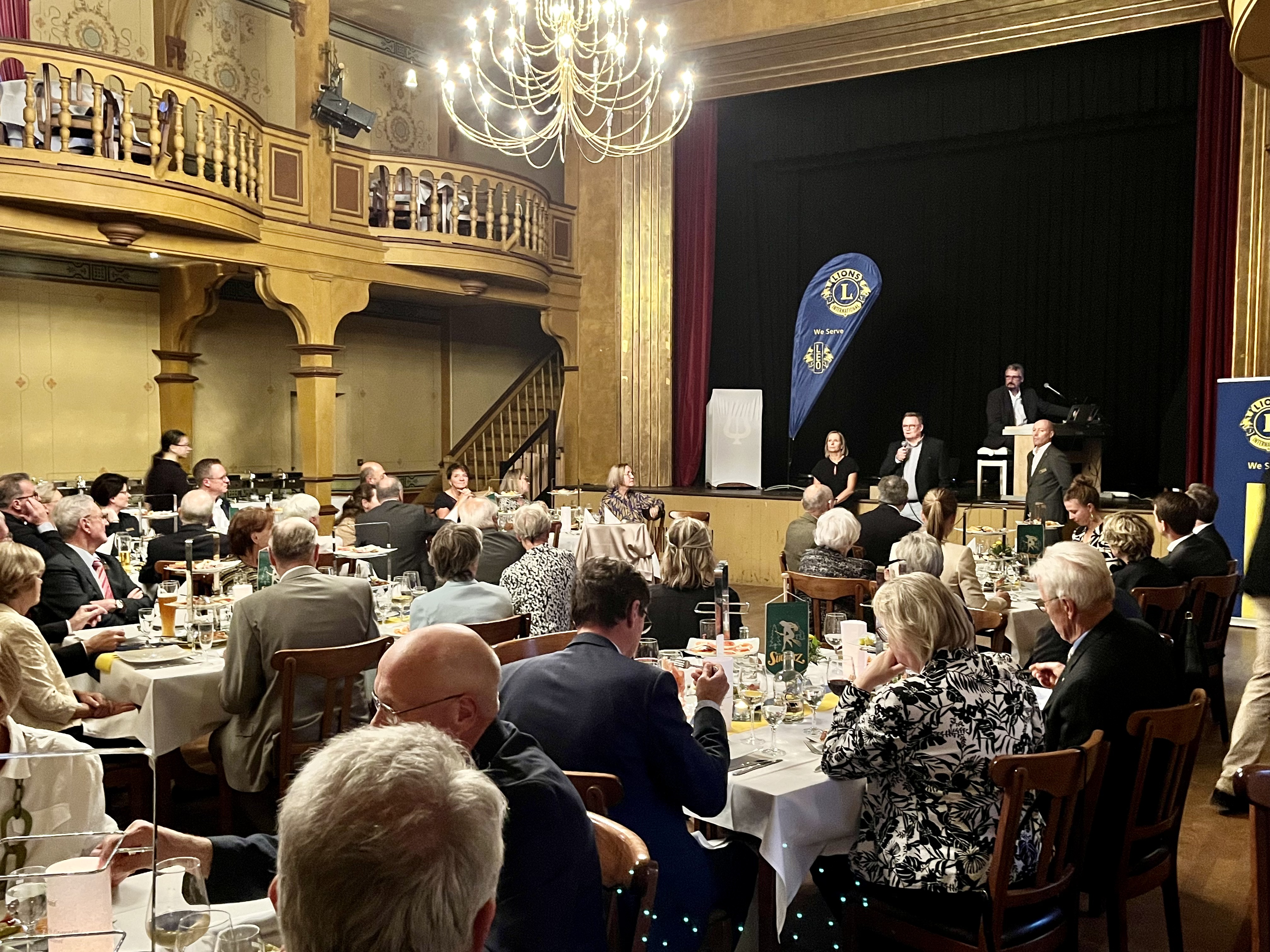 Blick in den Glückauf-Saal