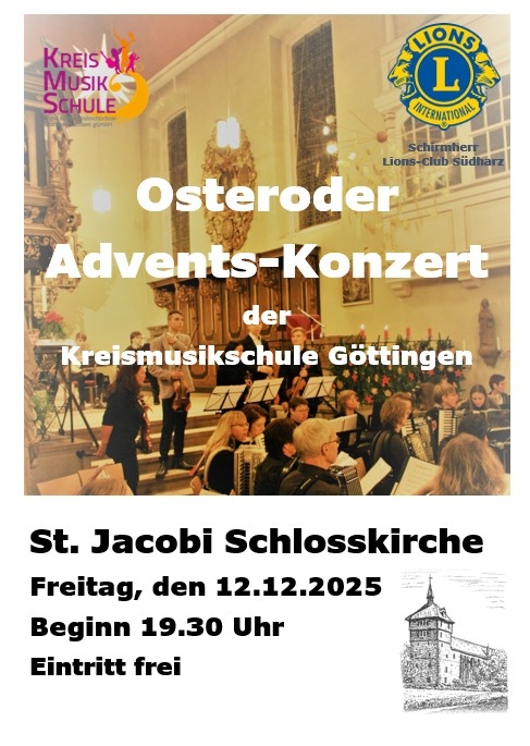 Plakat Advents-Konzert 2025