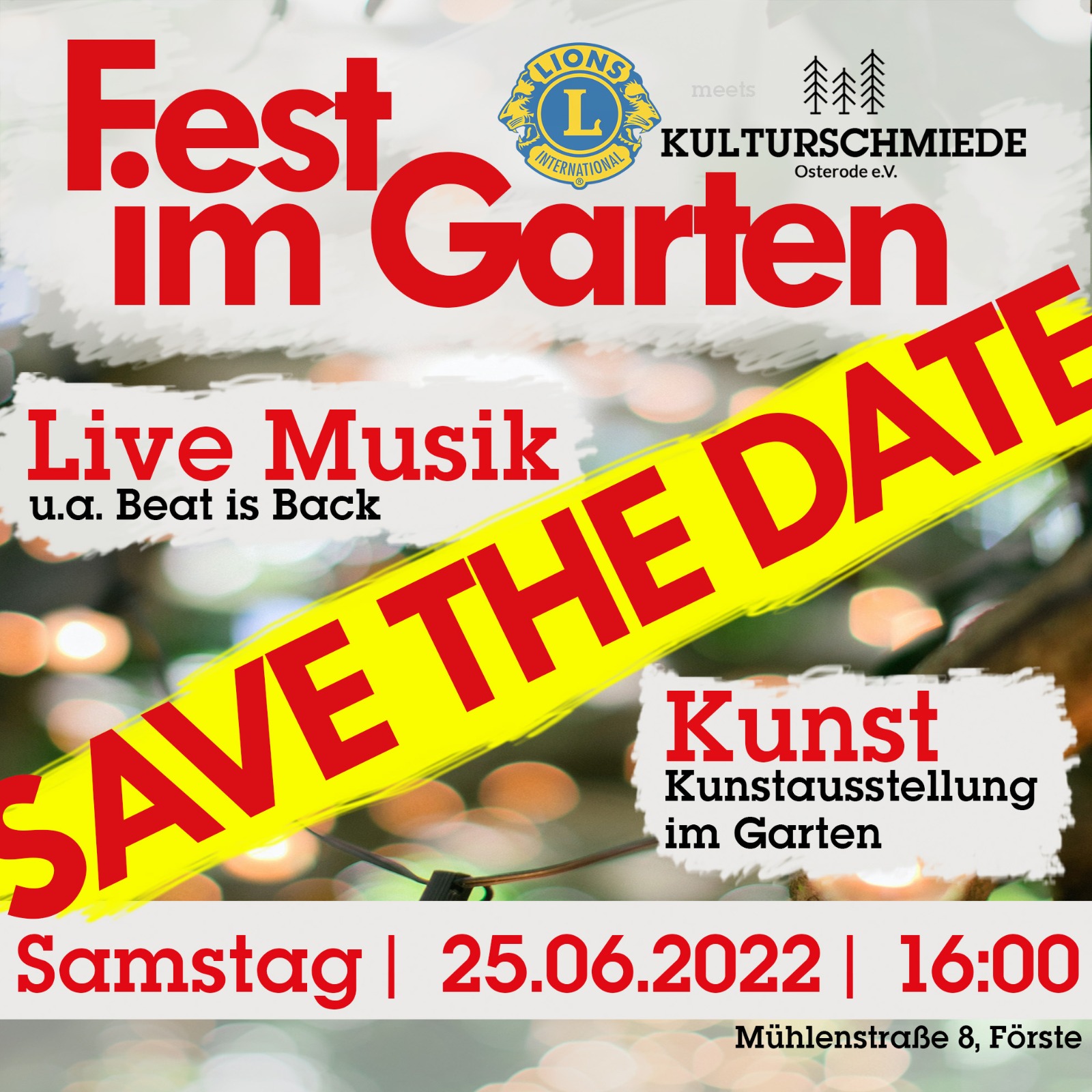 Flyer "Save the Date"
