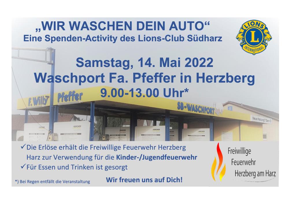 Car-Wash-Plakat